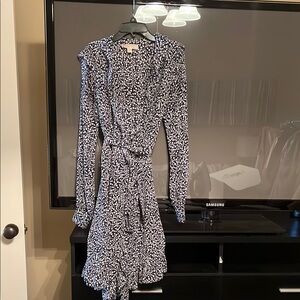 Michael Kors Silk Wrap Dress